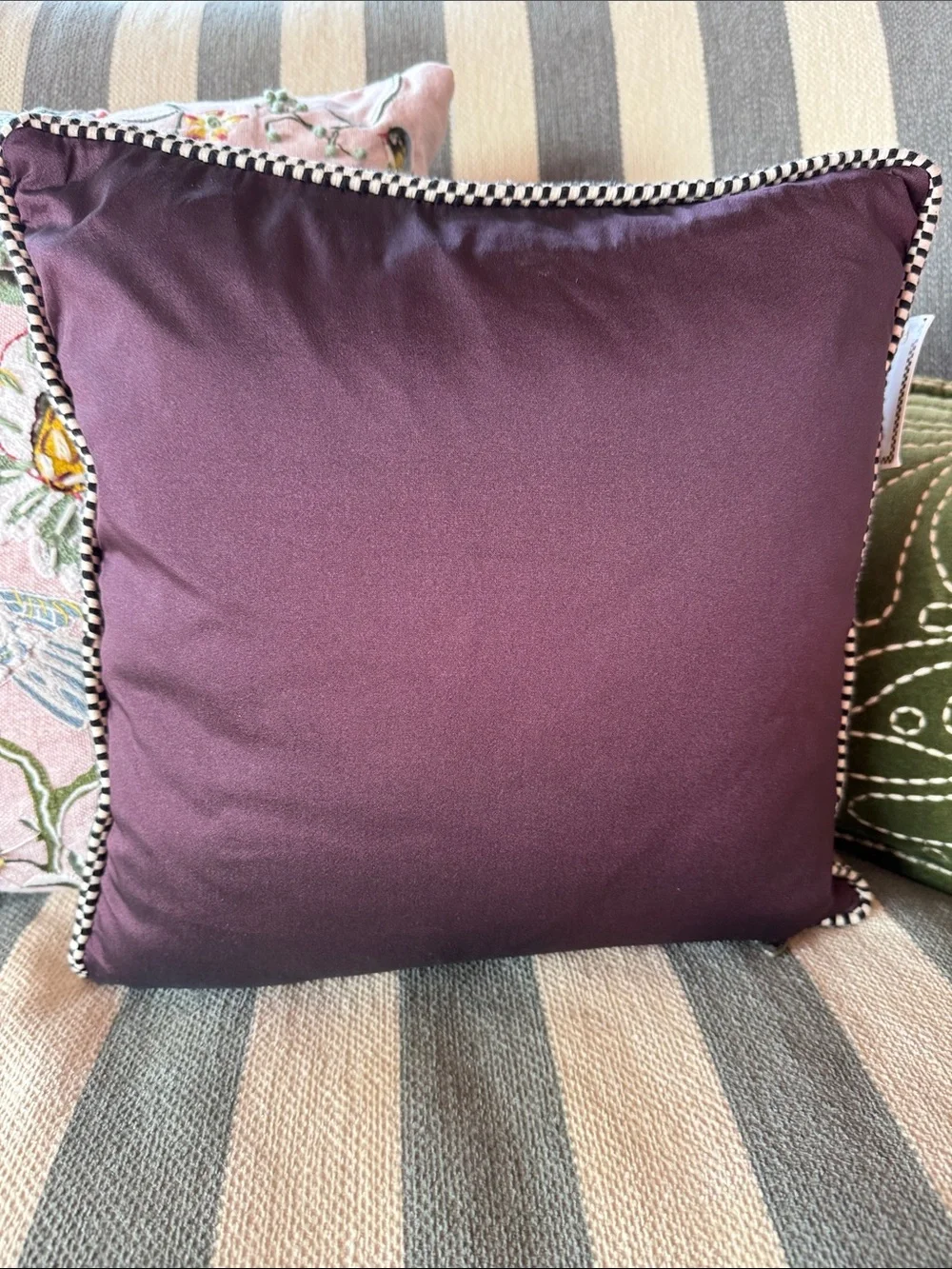 MacKenzie Child’s pillow - Picture 2 of 4